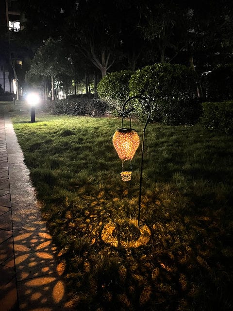 Lanterne Solaire Suspendue Montgolfière