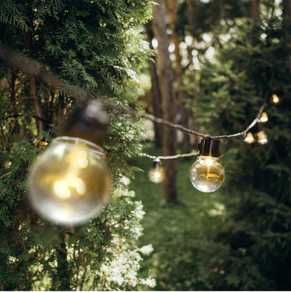 Guirlande d'Ampoules Solaires LED Pour Extérieur