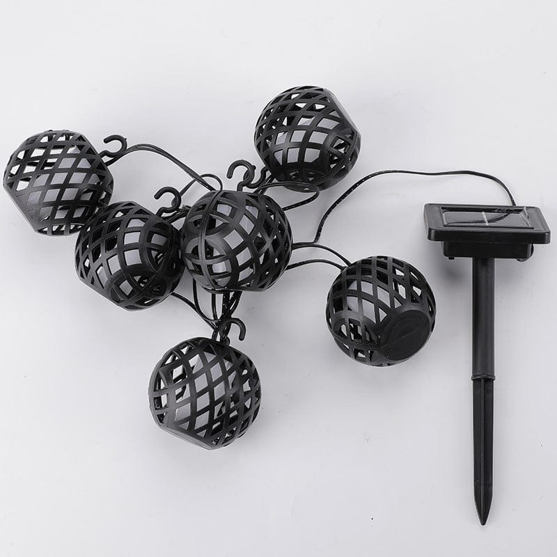 Guirlande Solaire de Lanterne Effet Flamme