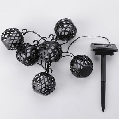 Guirlande Solaire de Lanterne Effet Flamme