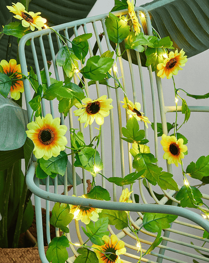 Guirlande Lumineuse Solaire Tournesol