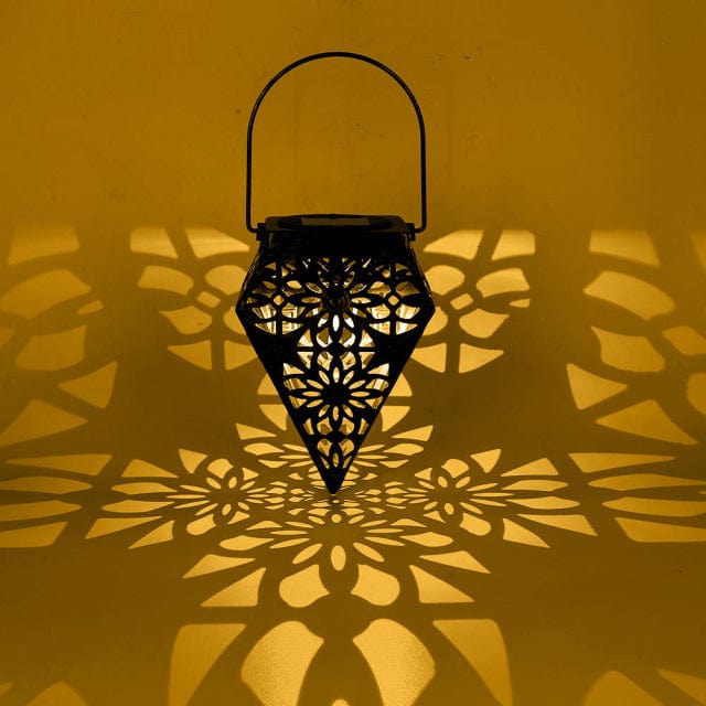 Lanterne Solaire Extérieur à Poser Bohème