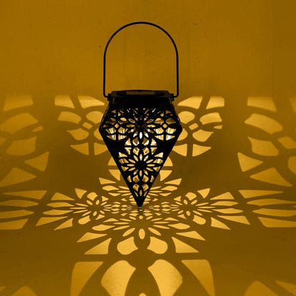 Lanterne Solaire Extérieur à Poser Bohème