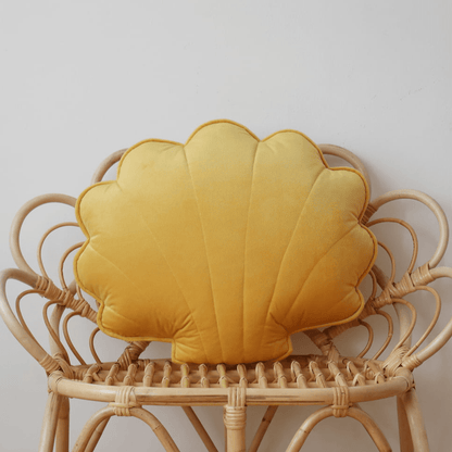 Coussin Coquillage en Velours