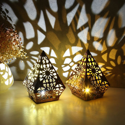 Lanterne Solaire Extérieur à Poser Bohème