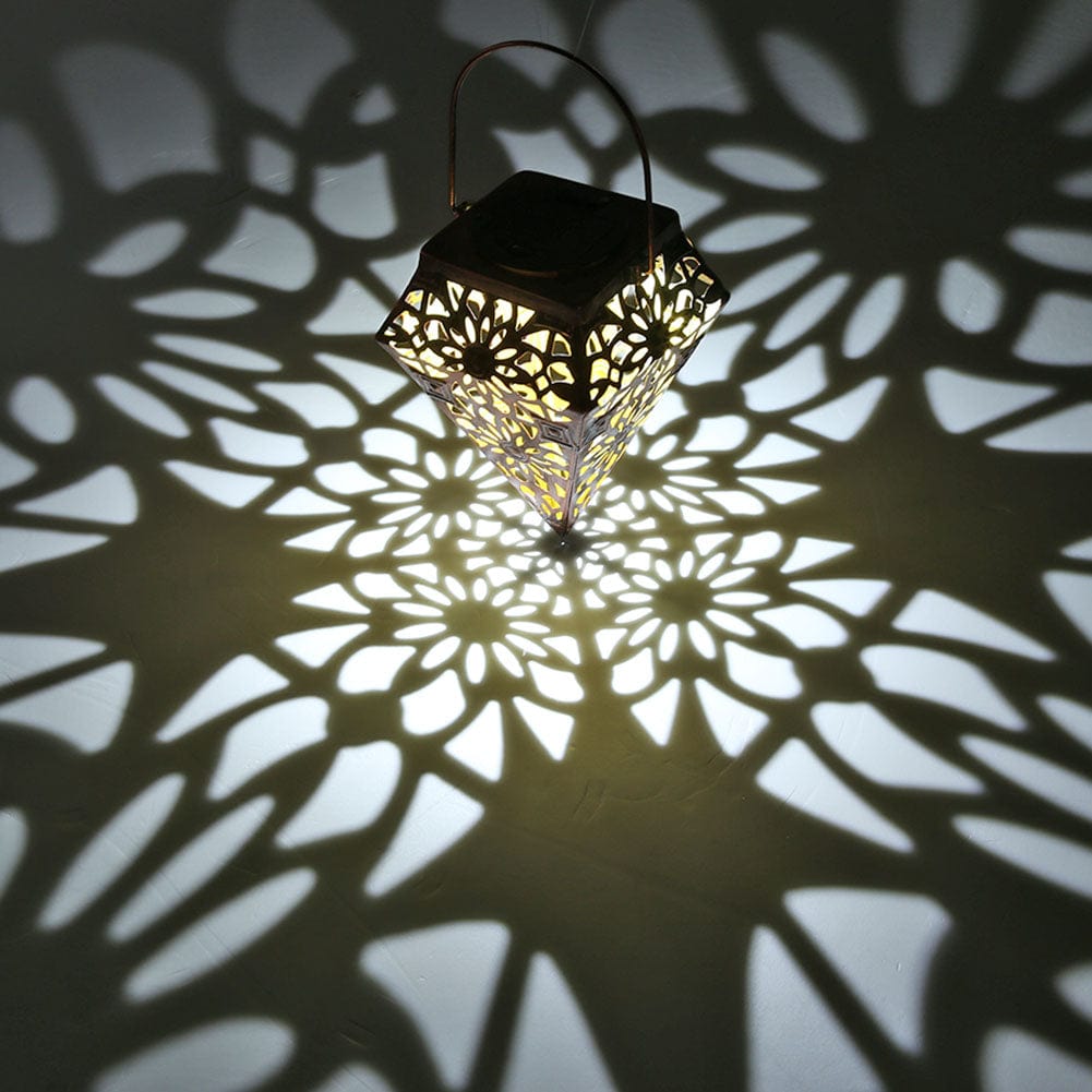 Lanterne Solaire Extérieur à Poser Bohème