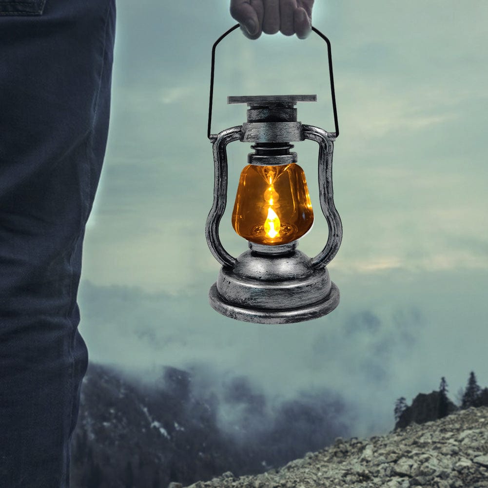 Lanterne Solaire Jardin Style Retro