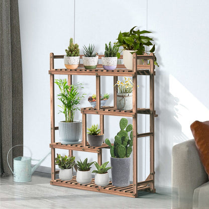 Meuble Porte Plante en Bois "Diseinua"