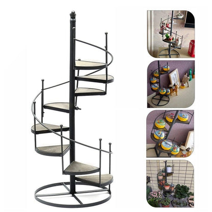 Porte Plante Escalier en Fer