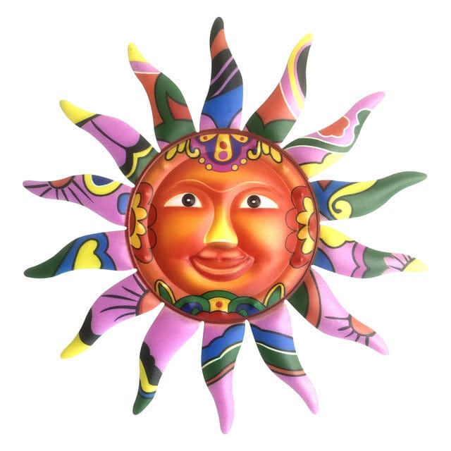 Décoration Murale Extérieure "Soleil Inca"