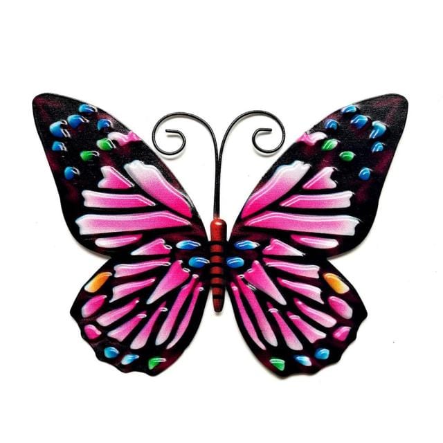 Papillon Mural en Metal