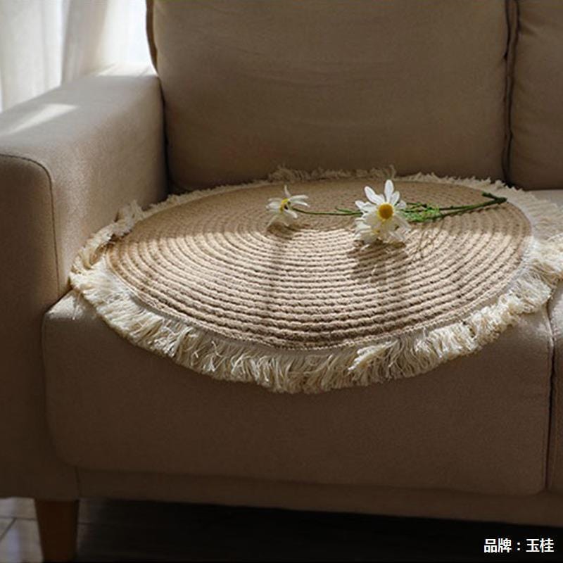 Tapis Rond en Jute