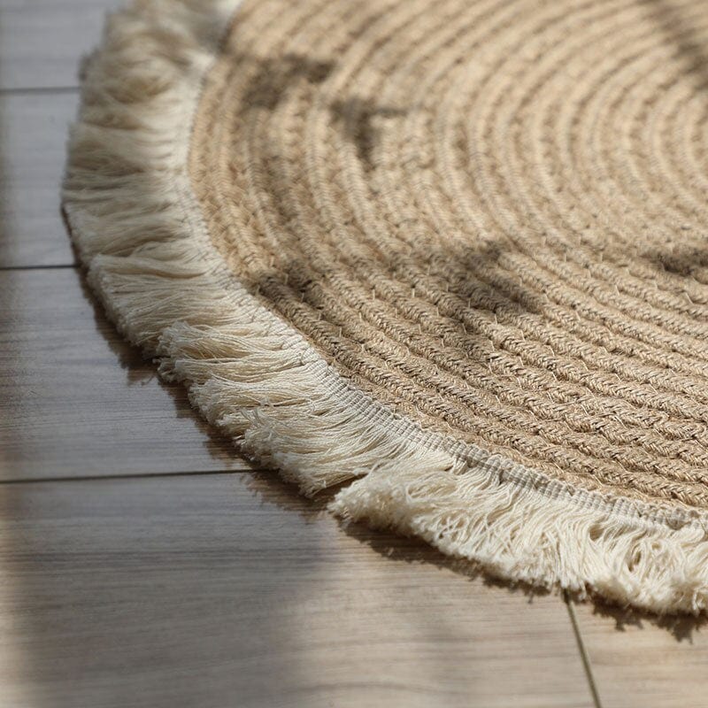 Tapis Rond en Jute