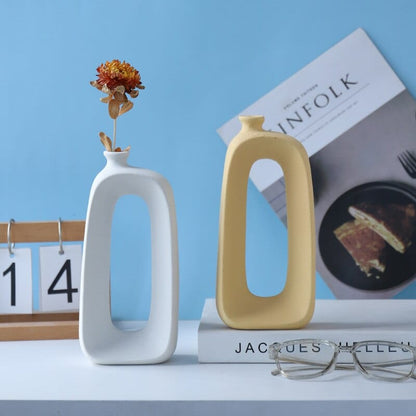 Vase Contemporain en Céramique
