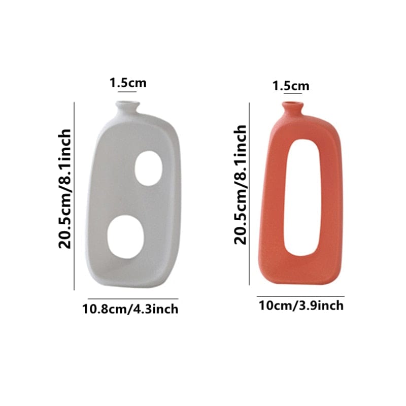 Vase Contemporain en Céramique