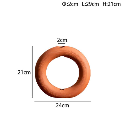 Vase en Céramique "Ciambella"