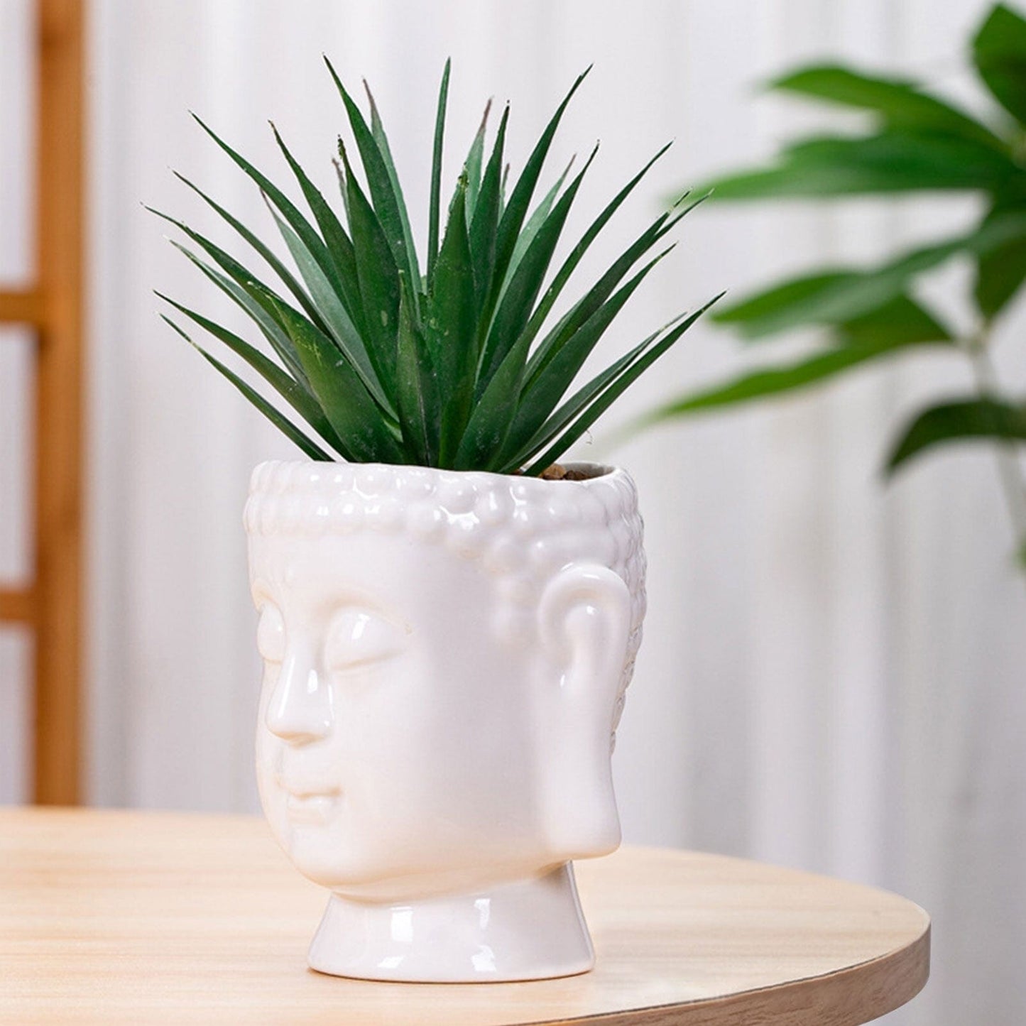 Pot de Fleur en Céramique Bouddha