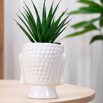 Pot de Fleur en Céramique Bouddha