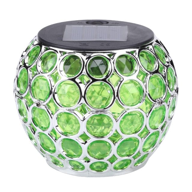 Lampe de Table Solaire Mosaïque Colorée LED