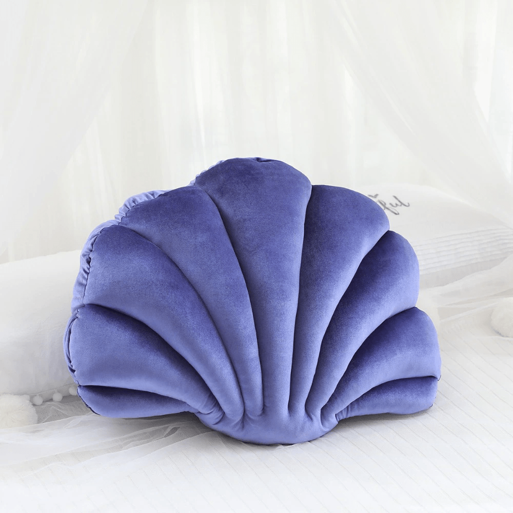 Coussin Coquillage en Velours