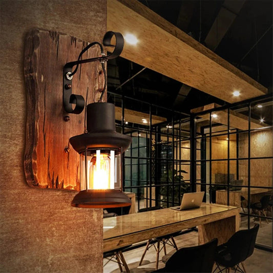 Applique Murale LED Industrielle Vintage
