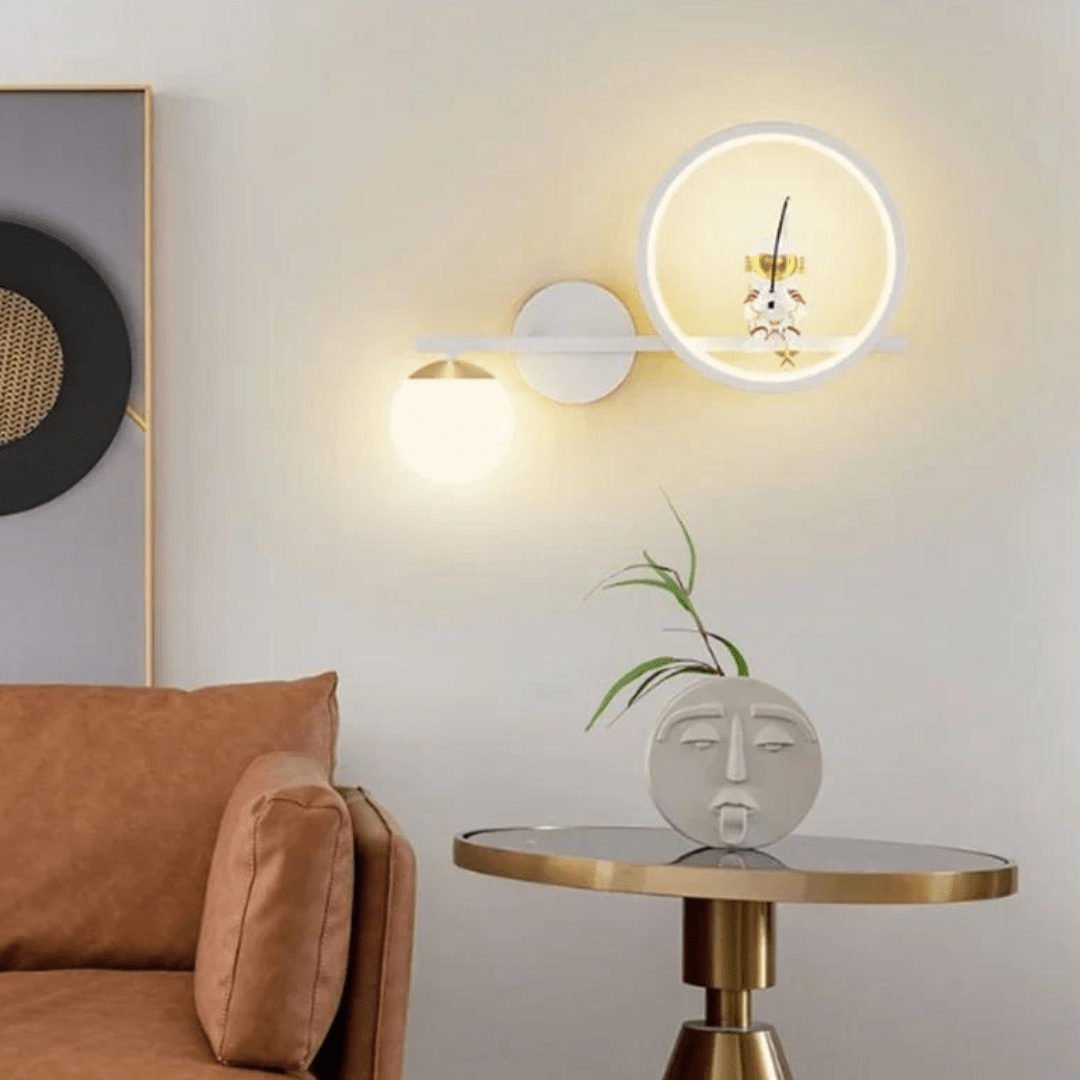 Applique Murale de Chevet Astronaute Magique