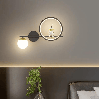 Applique Murale de Chevet Astronaute Magique