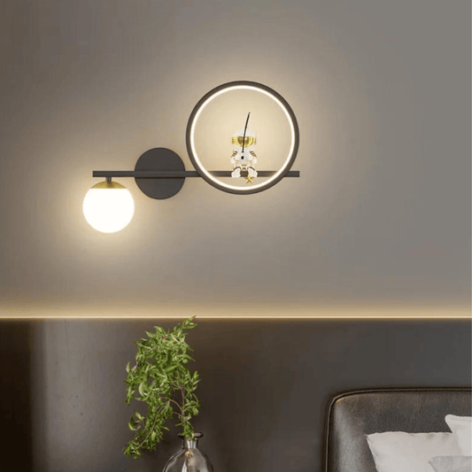 Applique Murale de Chevet Astronaute Magique