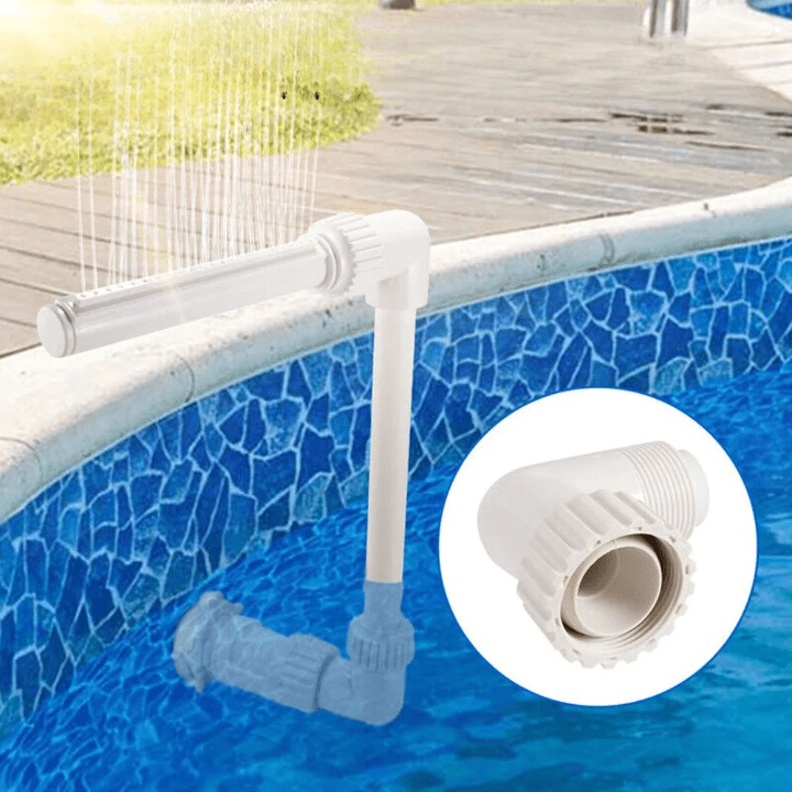 Fontaine Cascade Originale Ajustable pour Piscine