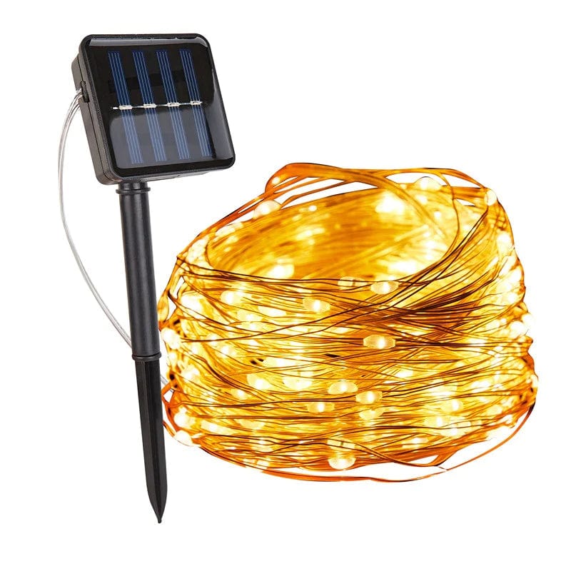 Guirlande Solaire LED Éblouissante pour Extérieur