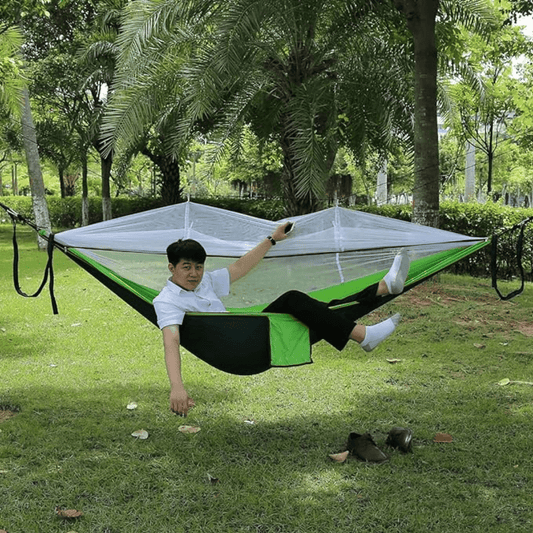 Hamac avec Moustiquaire de Camping Ultra-Résistant