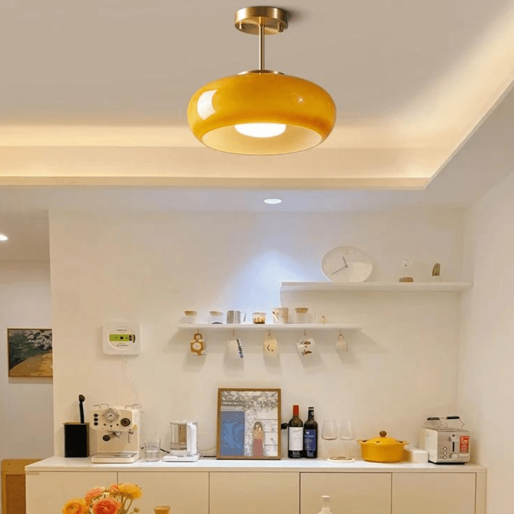 Plafonnier Salon Moderne à LED Nordique Épuré