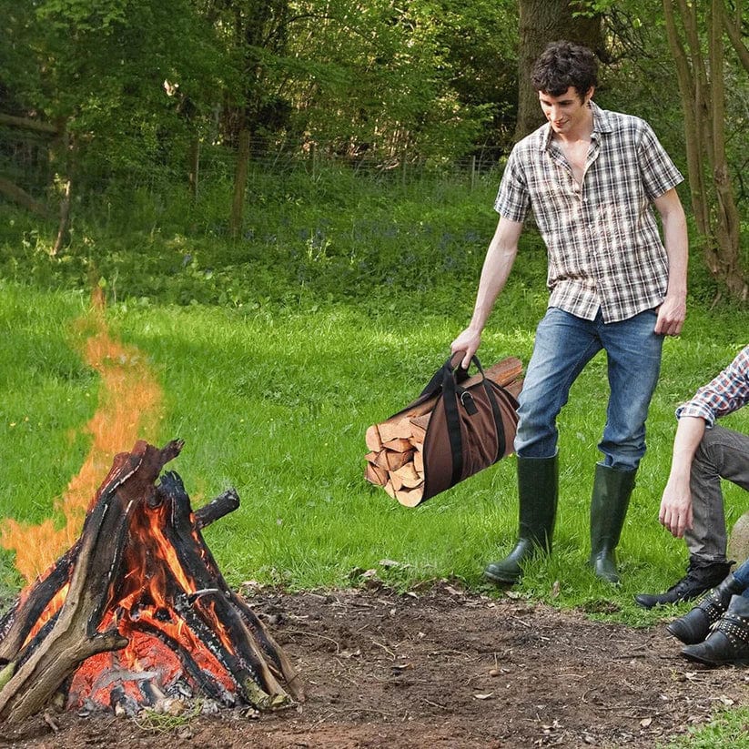 Sac de Transport de Bûches Compact Ultra-Résistant