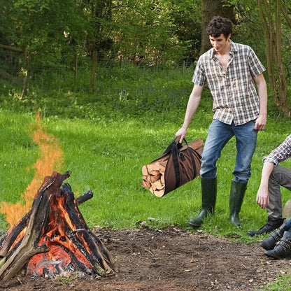 Sac de Transport de Bûches Compact Ultra-Résistant