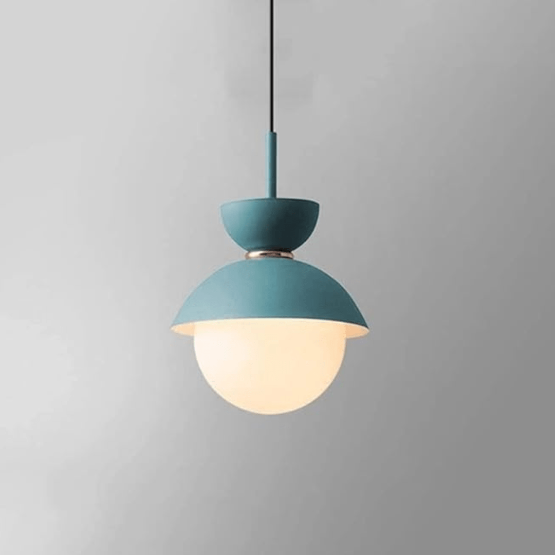 Suspension Luminaire Boule en Verre Nordique Moderne