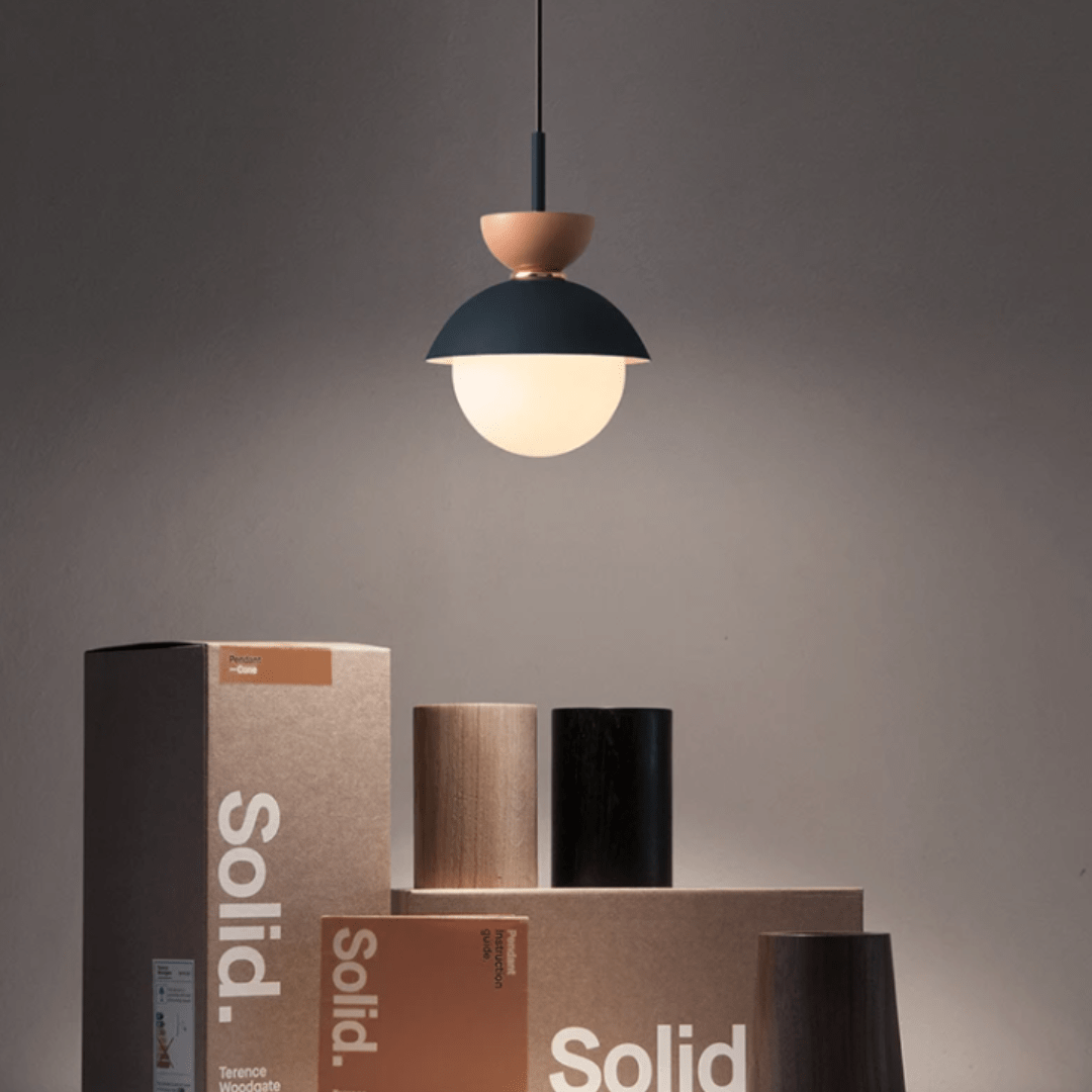 Suspension Luminaire Boule en Verre Nordique Moderne