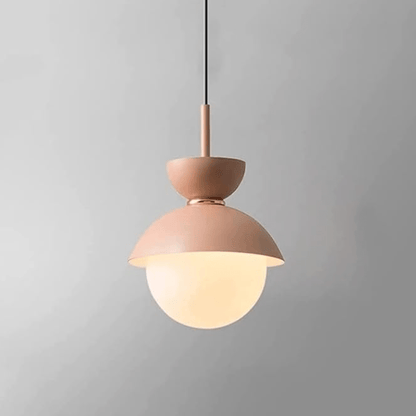 Suspension Luminaire Boule en Verre Nordique Moderne