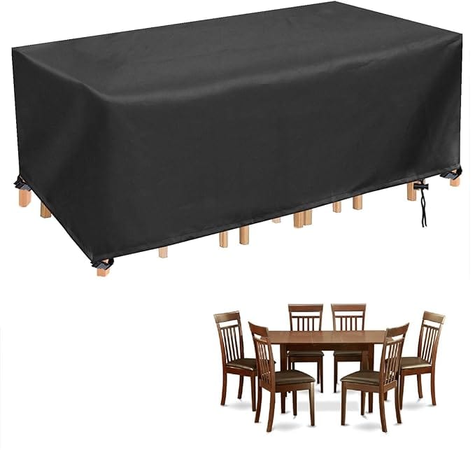 Housse de Table de Jardin Protectrice Premium