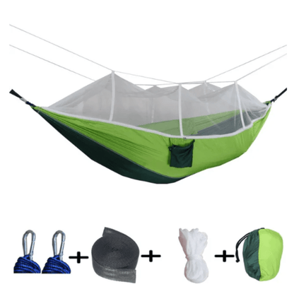 Hamac avec Moustiquaire de Camping Ultra-Résistant