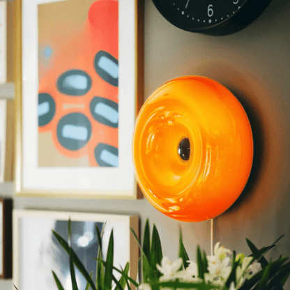 Lampe Donuts Orange Vintage