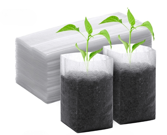 Sac de Culture en Tissu Biodégradables Pratiques (Lot de 80 + 20 Offerts)