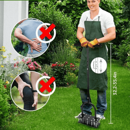 Aérateur de Pelouse Premium Ultra-Efficace