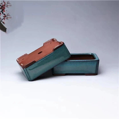 Pot de Fleur Bonsaï en Céramique Élégant