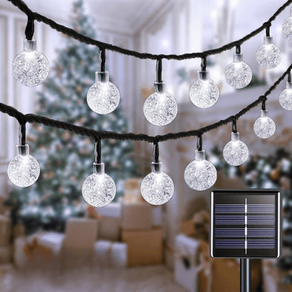 Guirlande Solaire Ampoule Scintillante LED