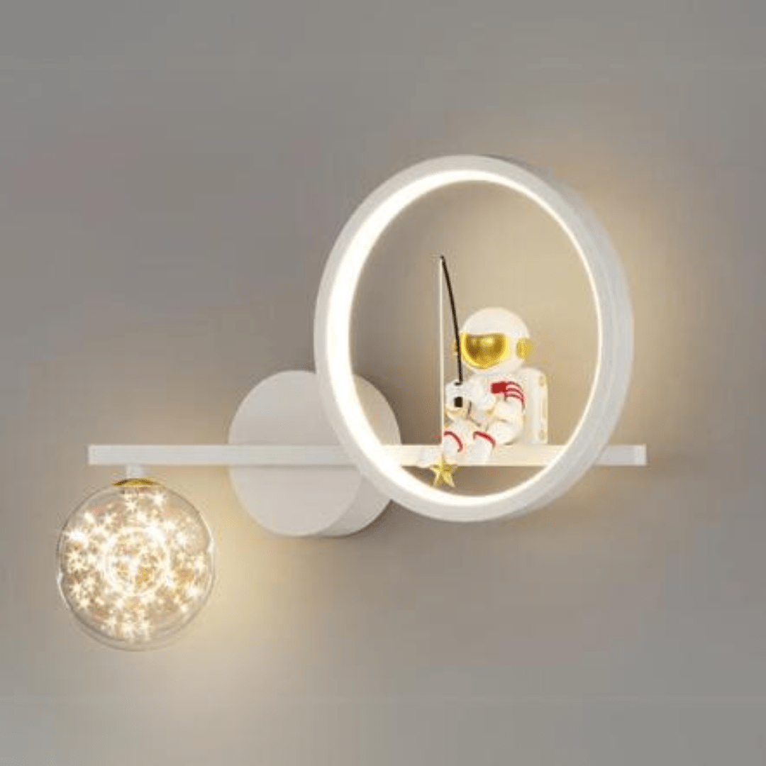 Applique Murale de Chevet Étoilée Astronaute