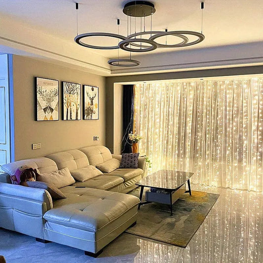 Guirlande Lumineuse Premium pour Rideaux