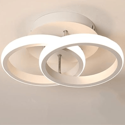 Plafonnier LED Design Circulaire Superposé