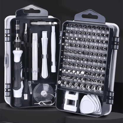 Boîte de Tournevis de Précision Professionnelle 115 en 1 (+8 Pics Offerts )