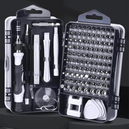 Boîte de Tournevis de Précision Professionnelle 115 en 1 (+8 Pics Offerts )