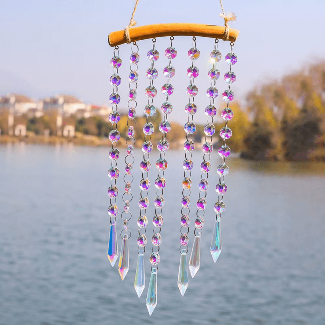 Chandelier en Cristal Attrape-Soleil Éblouissant